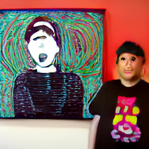 Ryan revealing his art collection to the dubstep forum