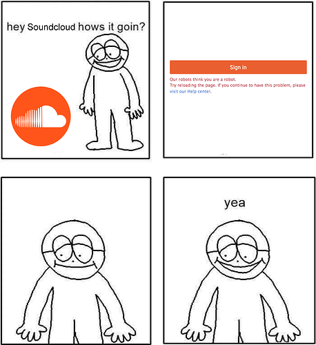 hey Soundcloud how's it goin...yea