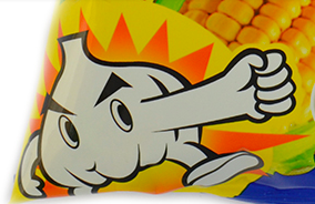 Garlic Bawang Chichacorn mascot